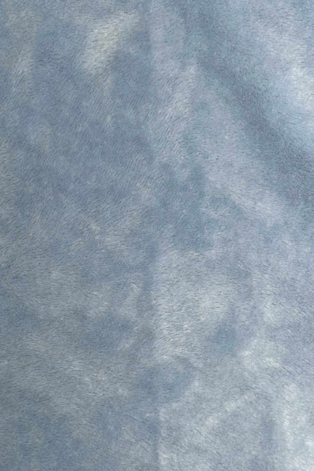 Close-up of a soft, Velvet in light blue.