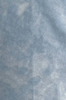 Close-up of a soft, Velvet in light blue.